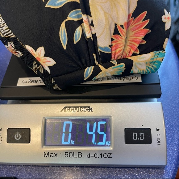 AI: Kona Sol Flyaway Tankini Top Black Mesh Floral Women’s L - Picture 10 of 10